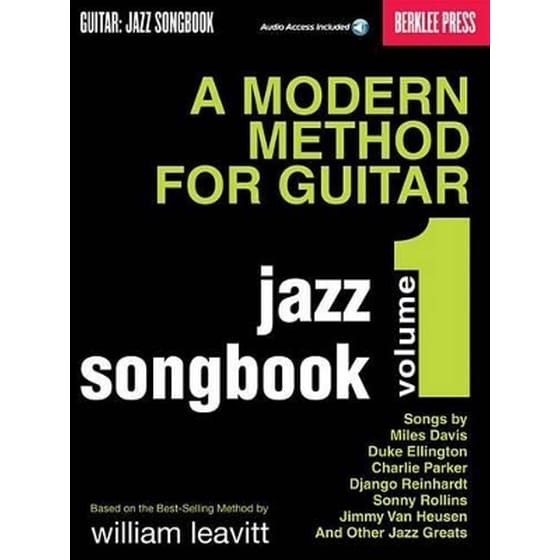 A Modern Method for Guitar - Jazz Songbook, Vol. 1 image 0