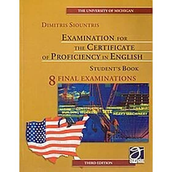 The University of Michigan Εxamination for the Certificate of Proficiency in Εnglish image 0