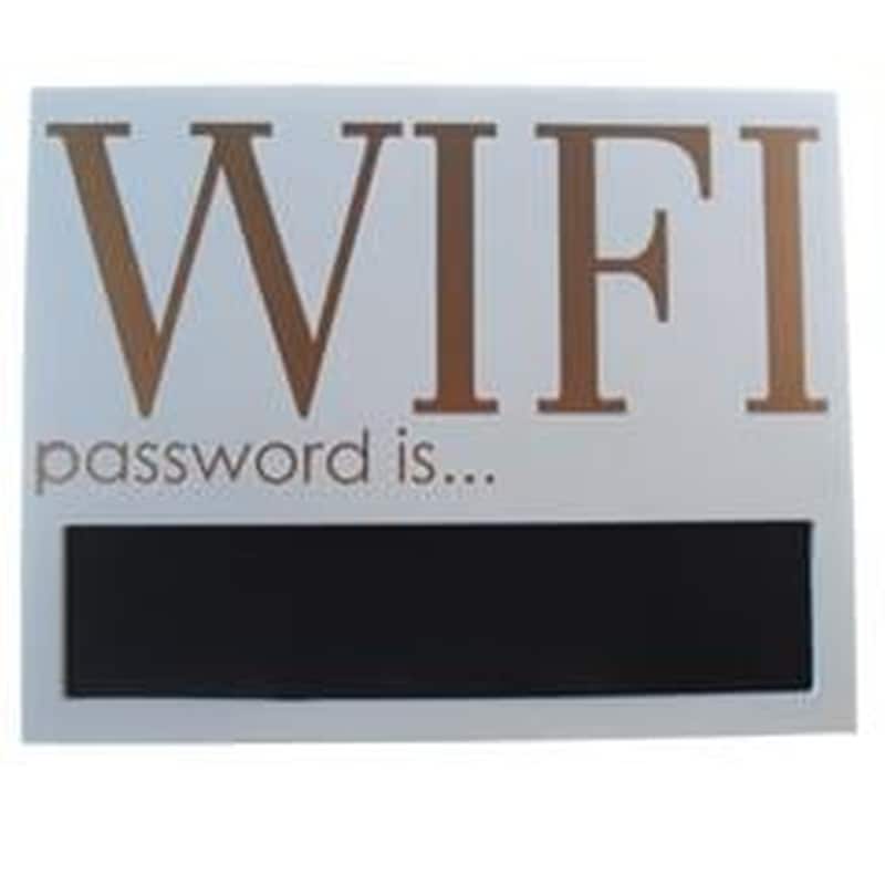 ΝΕΧΤ Επιγραφή Ξύλινη wi-fi 29x23x4εκ.