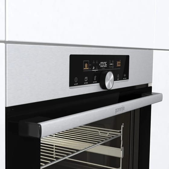GORENJE BOS6747A01X 77 Lt Μαύρο Εντοιχιζόμενος Φούρνος Άνω Πάγκου image 4