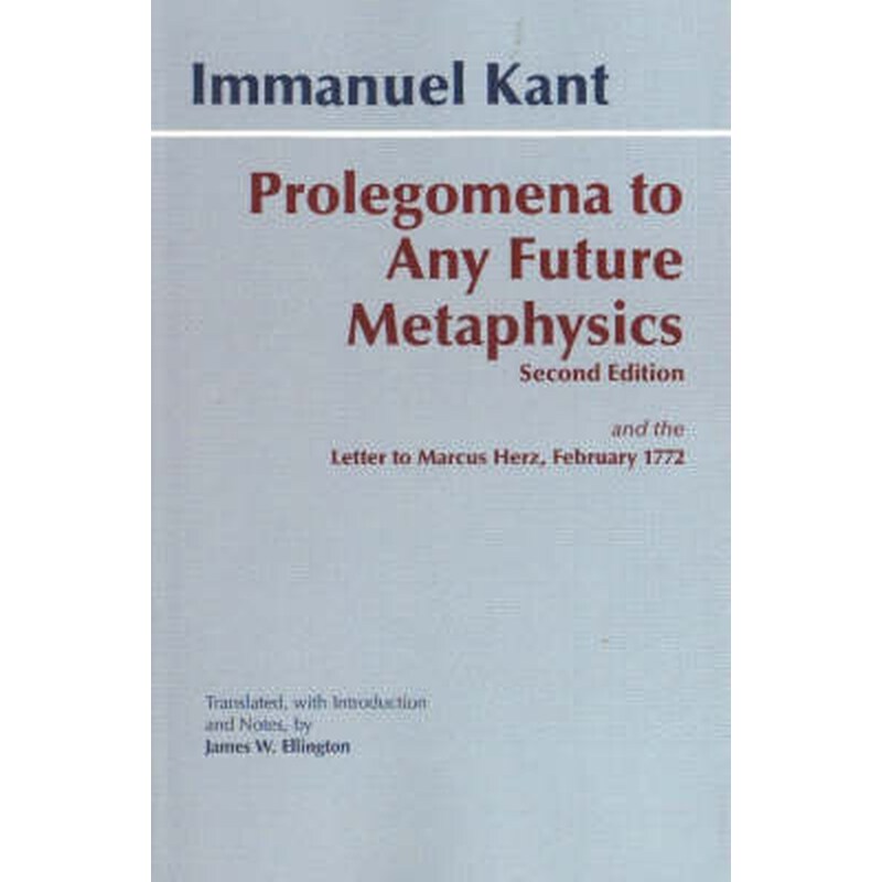 Prolegomena to Any Future Metaphysics