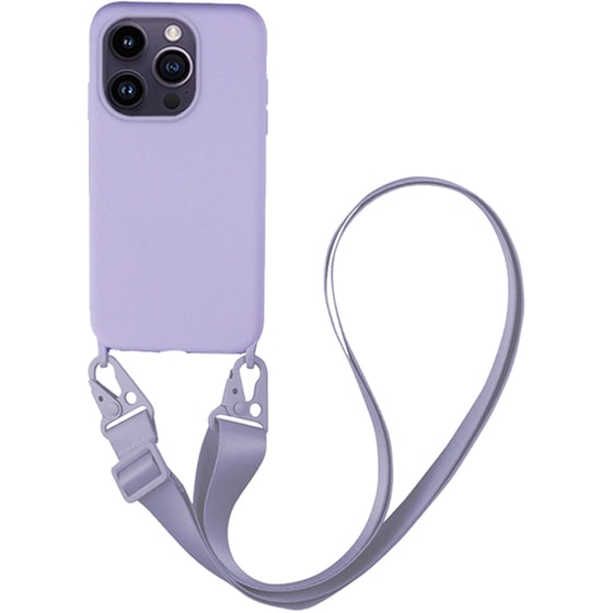 Θήκη Apple iPhone 14 Pro - My Colors CarryHang Strap - Λιλά image 0