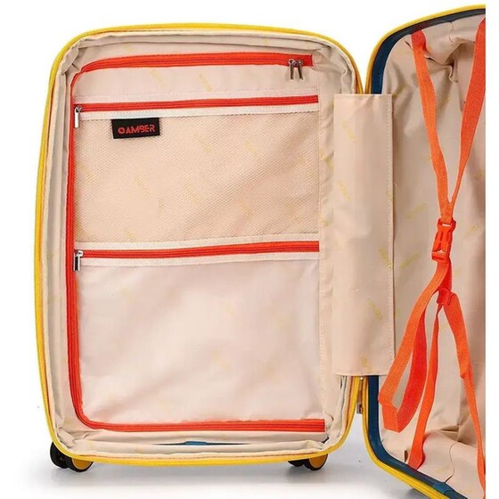 Βαλίτσα&nbsp;Μεσαία&nbsp;Amber&nbsp;Μπλε&nbsp;65cm image 14