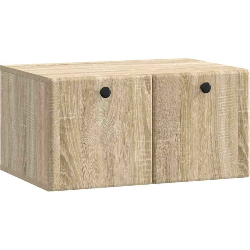 Επιτοίχιο Έπιπλο Τηλεόρασης VidaXL 59.5x41x30 cm - Γκρι Sonoma