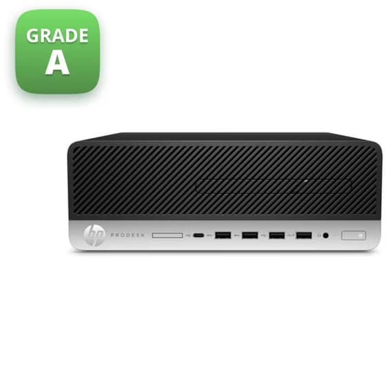 Refurbished Desktop HP ProDesk 600 G3 SFF (Core i3-7100/8GB/240GB SSD/HD Graphics 630/Win10Pro) | Grade A image 0