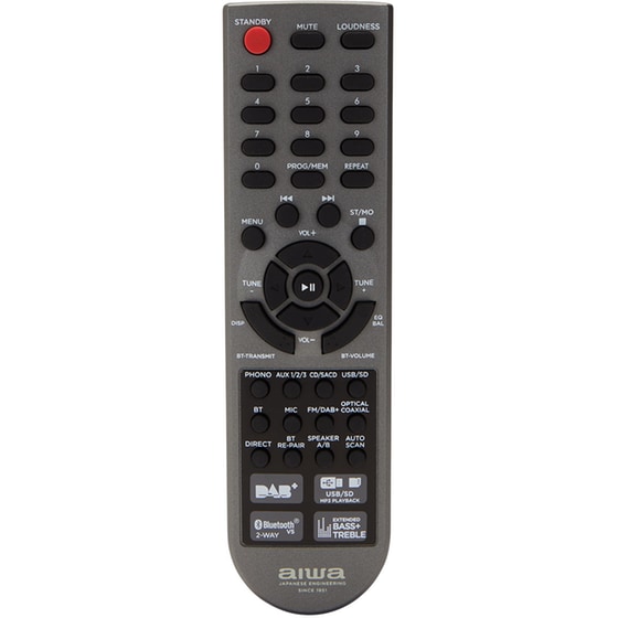 Ραδιοενισχυτής AIWA AMR-200DAB/BK- Μαύρο image 8