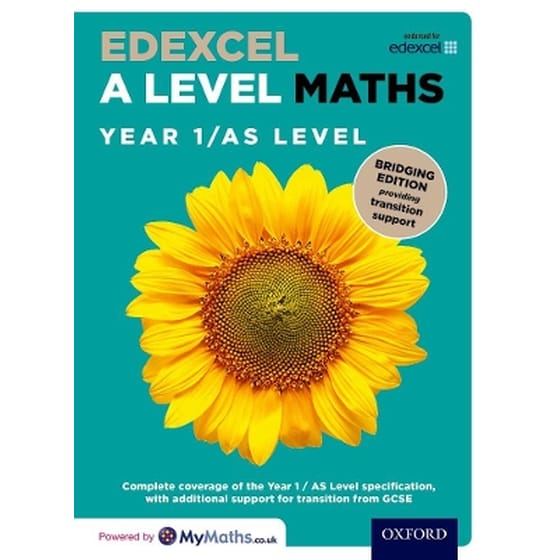 Edexcel A Level Maths: Year 1 / AS Level: Bridging Edition image 0
