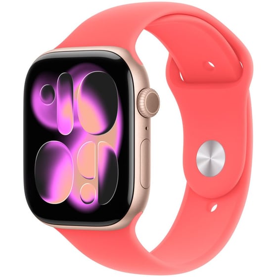 Λουράκι Apple Sport Band S/M για Apple Watch 46mm - Bright Guava image 1
