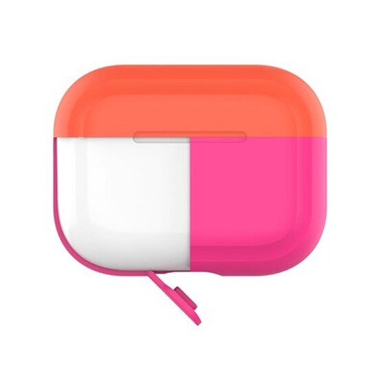 AIRPODS CASE PURO ICON FLUO CAP FUCSIA image 1
