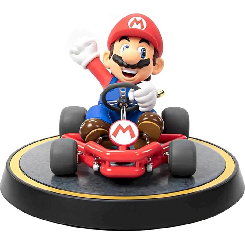 FIRST 4 FIGURES Φιγούρα Αγαλματίδιο FIRST 4 FIGURES Mario Kart Super Mario (19cm)