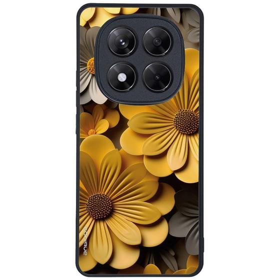 Θήκη Xiaomi Redmi Note 14 Pro 5G / Poco X7 - Sonique 3D Flower Series - Yellow image 0