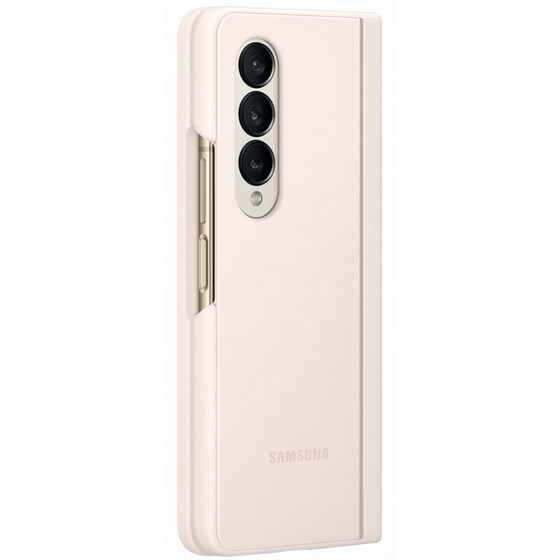 Θήκη Σιλικόνης Samsung Galaxy Z Fold 4 Slim Cover - Μπεζ image 4