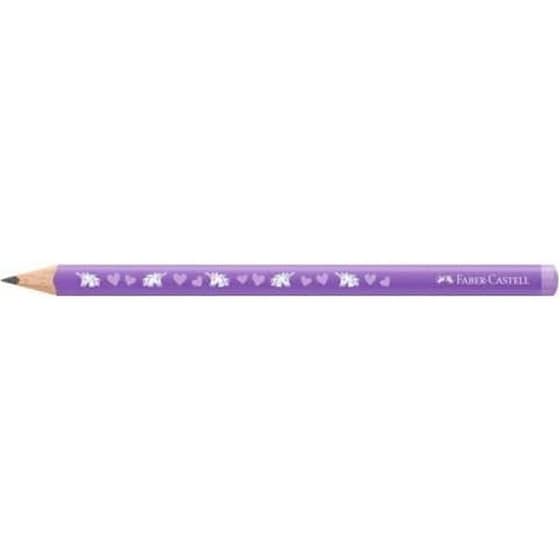 Μολύβι Faber Castell HB Jumbo Μονόκερος Μωβ image 1