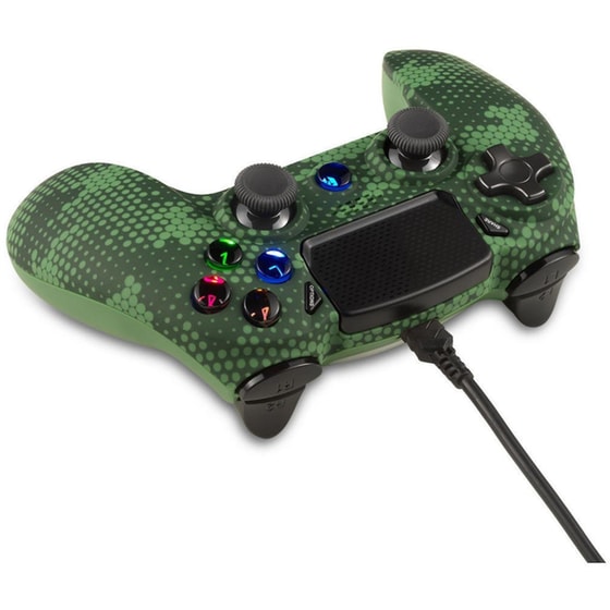 Spartan Gear Hoplite 2 Ενσύρματο Χειριστήριο για PC / PS4 - Green Camo image 3
