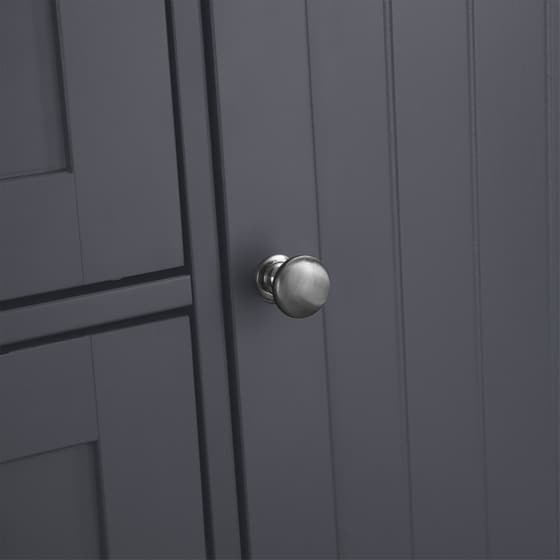 Ντουλάπι Δαπέδου 3 Θέσεων Vasagle Bcb60gy 60x30x80 cm - Ανθρακί image 5