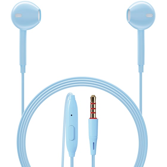 Ακουστικά Handsfree Tune Rhythm 3.5mm Jack - Μπλε image 1