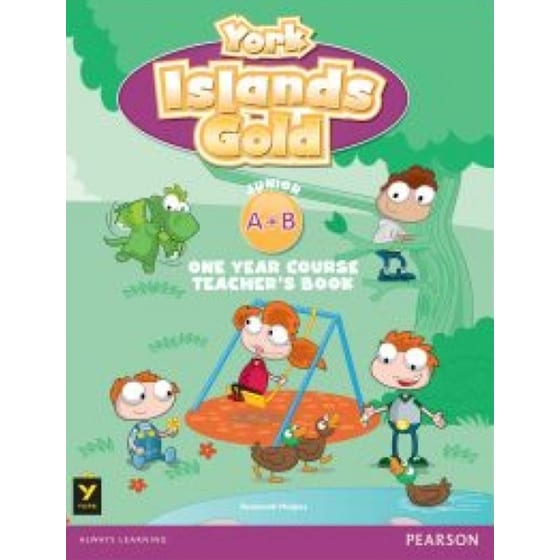 York Islands Gold Junior A & B (One Year) Teacher's Book & Tests & Iwb Software image 0