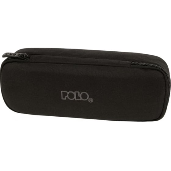 Κασετίνα Οβάλ Polo Box Μαύρη image 1