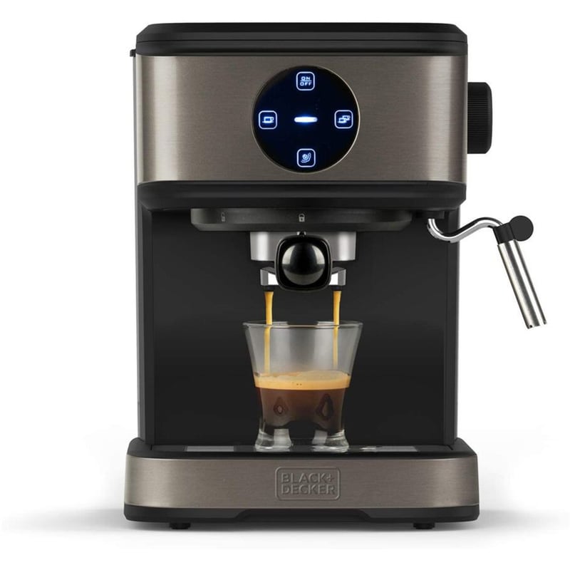 BLACK DECKER BXCO850E 20bar Mηχανή Espresso Γκρι