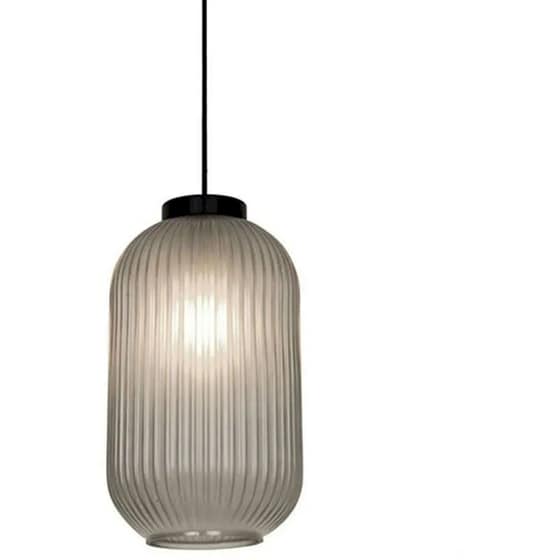 Φωτιστικό Οροφής Μονόφωτο Viokef Astor 4253101 Γυάλινο/Μεταλλικό - Μαύρο image 2