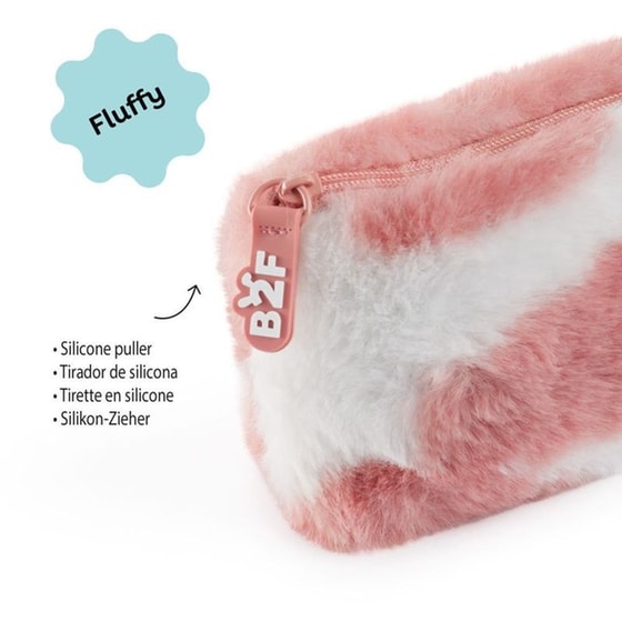 Κασετίνα Miquelrius Fluffy Ροζ image 1