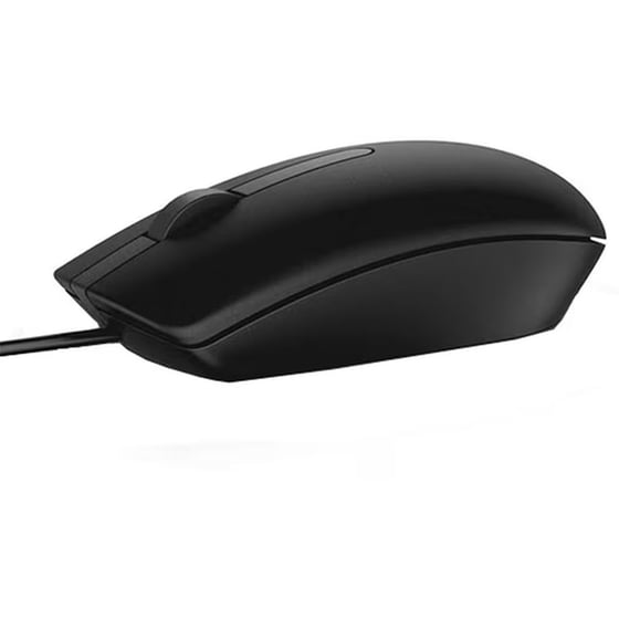 Dell  MS116  Ενσύρματο Ποντίκι Μαύρο image 1