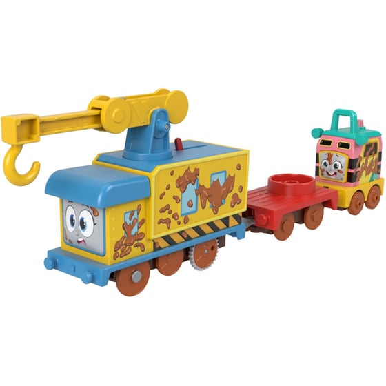 Fisher Price Σετ Παιχνιδιού Thomas & Friends Μηχανοκίνητα Τρένα με 2 Βαγόνια - Τυχαία Επιλογή Σχεδίου image 4