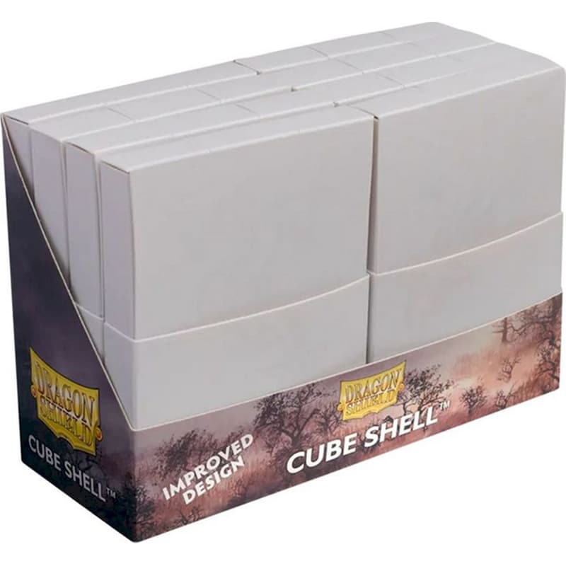 ARCANE TINMEN Dragon Shield Cube Shell - Ashen White