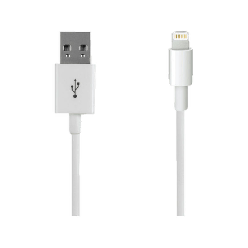 Καλώδιο δεδομένων Cellular Line Usb to Lightning 1.2m - White