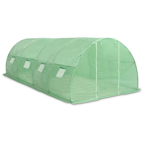 Vidaxl Θερμοκήπιο 18 Μ² 600 X 300 X 200 Εκ. Με Βάση Από Χάλυβα image 5