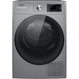 WHIRLPOOL W7 D93SB EE 9 kg με Αντλία Θερμότητας Ασημί Στεγνωτήριο Ρούχων