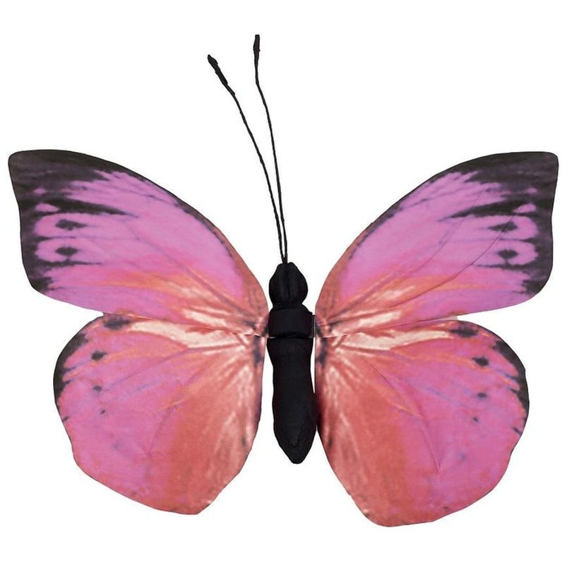 ESPIEL Διακοσμητικό Espiel Πεταλούδα Χάρτινο 80x70x7 cm - Ροζ