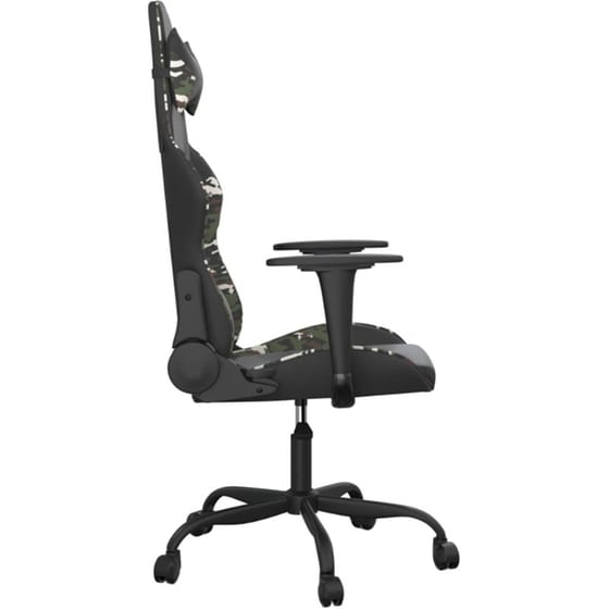 Καρέκλα Gaming VIDAXL 345410 με Ρυθμιζόμενα Μπράτσα από Τεχνητό Δέρμα image 1
