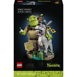 LEGO® Shrek: Σρεκ, Γάιδαρος & Γάτος Σπιρουνάτος (72423)