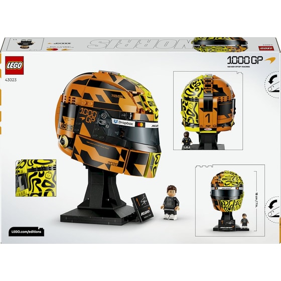 LEGO® Editions McLaren Mastercard F1® Team Lando Norris Helmet (43023) image 8
