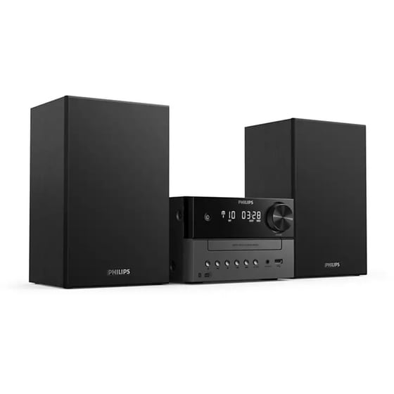 Ηχοσύστημα Philips TAM3505 2.0 18W Με CD/Digital Media Player/DAB+ - Μαύρο image 2