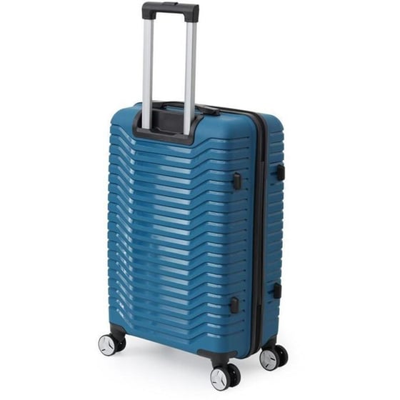 Βαλίτσα&nbsp;Μεγάλη&nbsp;Amber&nbsp;Μπλε 75cm image 4