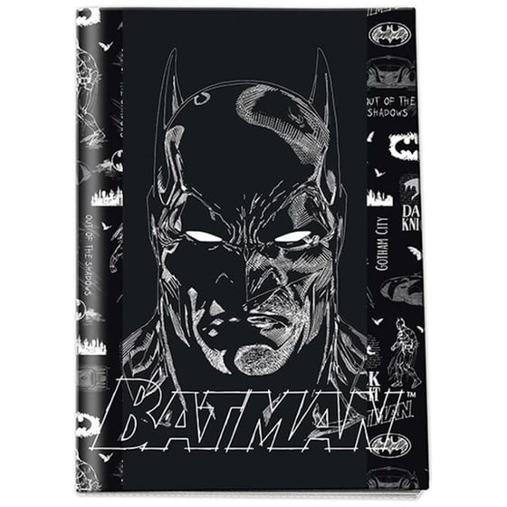 Τετράδιο Καρφίτσα Graffiti 17x25 B5 Batman (1 Τεμάχιο) image 0