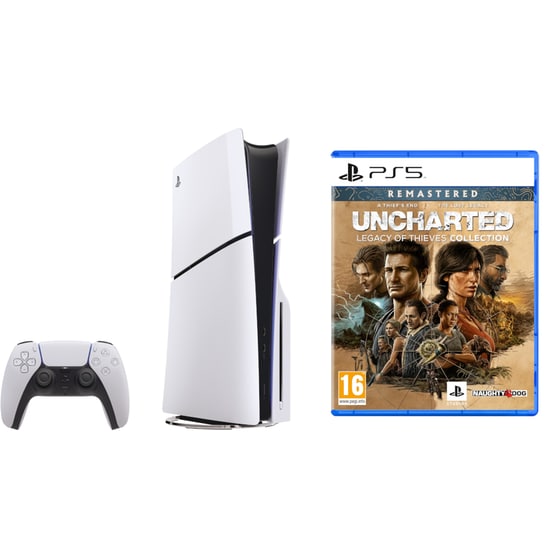 Sony PlayStation 5 Slim & Uncharted: Legacy of Thieves Collection image 0