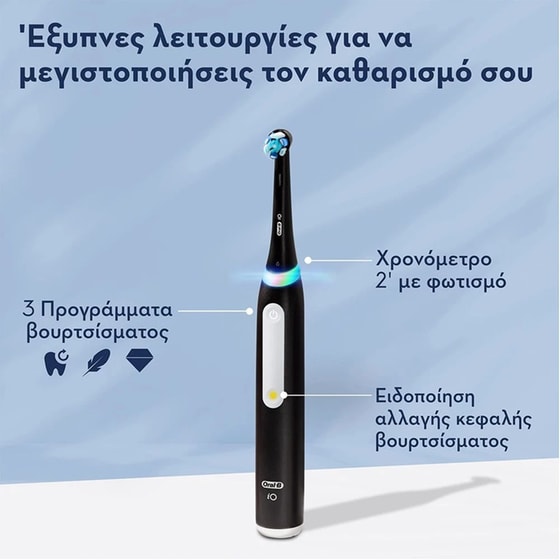 Ηλεκτρική Οδοντόβουρτσα ORAL-B iΟ 3  Μαύρο image 2