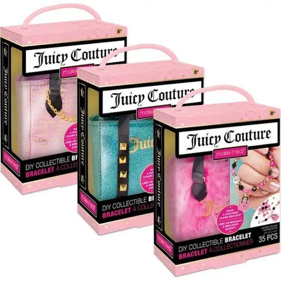 Make It Real  Juicy Couture Juicy Couture DIY Βραχιολάκια με Τσάντα - 35/34/40 Κομμάτια (4471) - Τυχαία Επιλογή Σχεδίου image 0