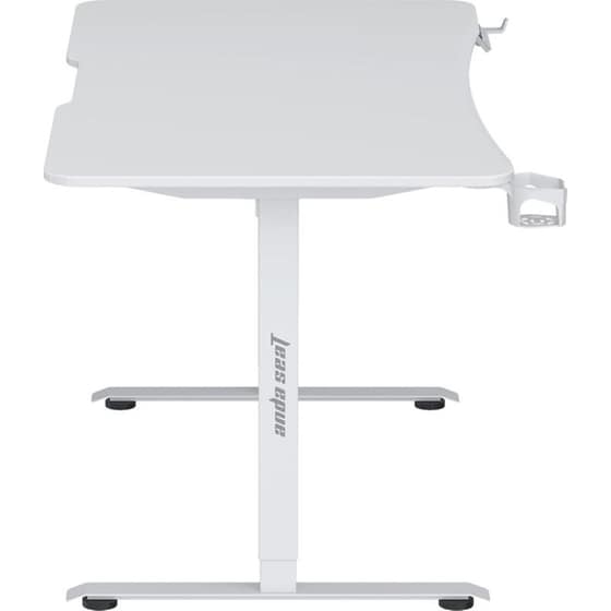 Γραφείο Gaming Anda Seat Xtreme-E με Αυξομειούμενο Ύψος - White image 4