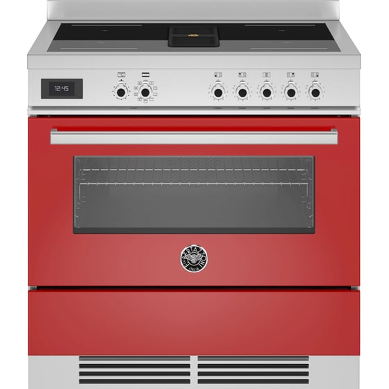 BERTAZZONI PROCH94I1EROT Air-Tec 86 Lt Μαύρο Επαγωγική Ηλεκτρική Κουζίνα image 0