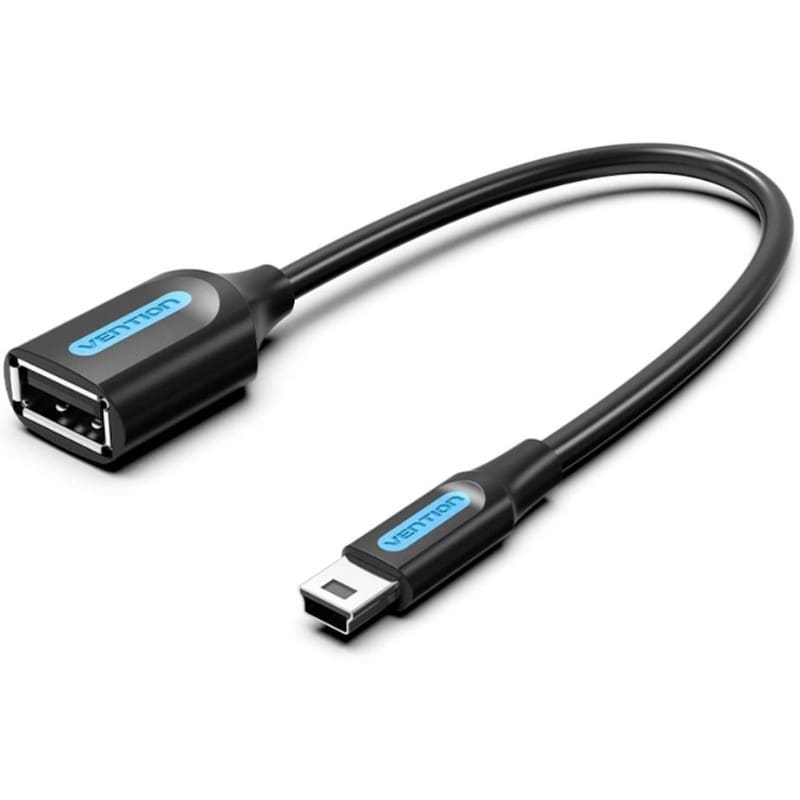 Vention Καλώδιο CCTBB Mini USB B σε USB-A Μαύρο