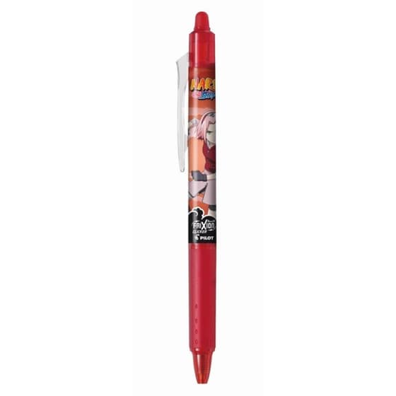 Στυλό Gel Pilot Frixion Clicker Naruto 0.7 mm Κόκκινο (1 Τεμάχιo) image 0