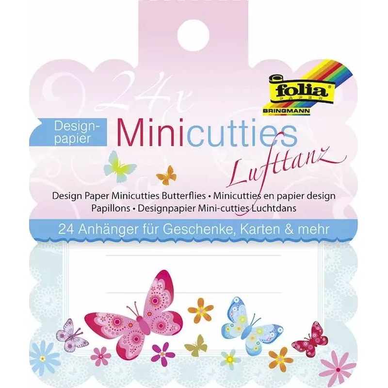 Mini-cutties Διακοσμητικά Χαρτιά Με Οπή – Πεταλούδες