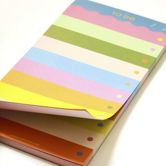 Σημειωματάριο Μαγνητικό Raspberry Blossom To Do List Rainbow image 1