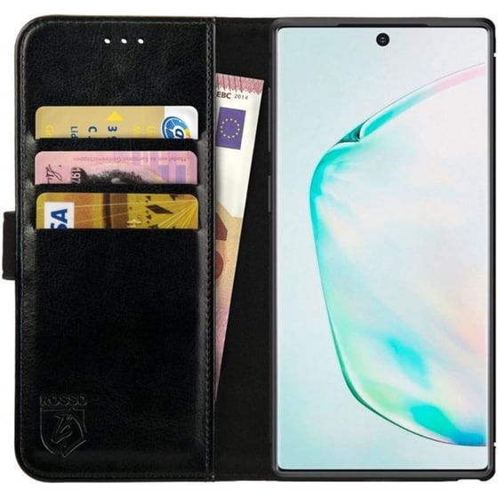 Θήκη Samsung Galaxy Note 10 - Rosso Element PU - Black image 0