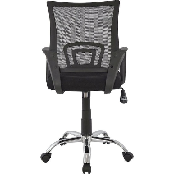 Καρέκλα Γραφείου ArteLibre Αλκυόνη από Ύφασμα Mesh - Μαύρη image 4