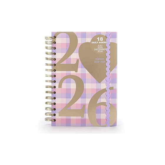 Ημερολόγιο Ημερήσιο Posh+Pop 2025-2026 18Μ Love Abstract image 1